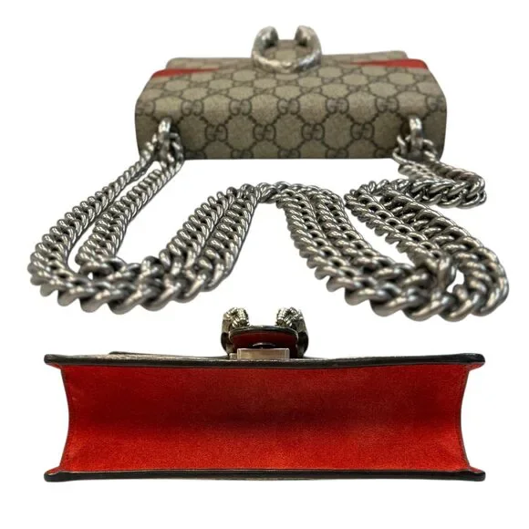 GUCCI GG Supreme Coated Canvas Dionysus Chain Bag